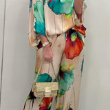 Chic Paisley Print Ensemble
