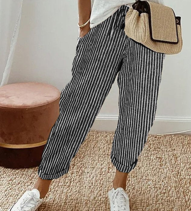 Chic and Relaxed Flowing Trousers
