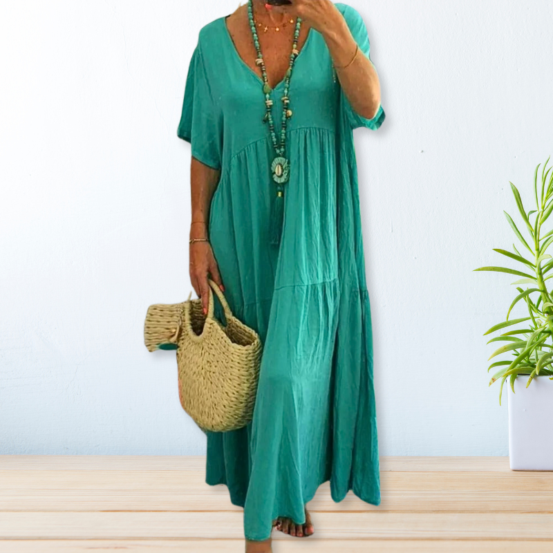 Maelis | Linen-Cotton Blend Dress