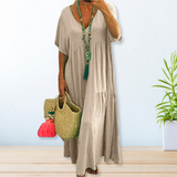 Maelis | Linen-Cotton Blend Dress