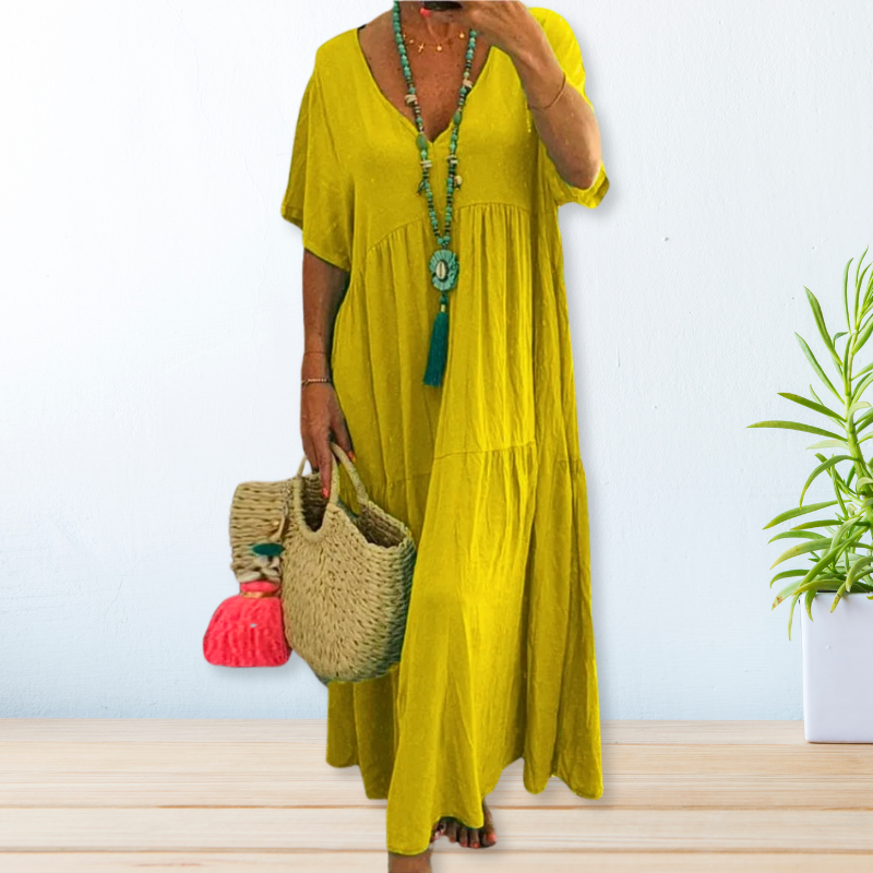 Maelis | Linen-Cotton Blend Dress
