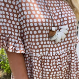 Nicola - Short Sleeve Midi Dress