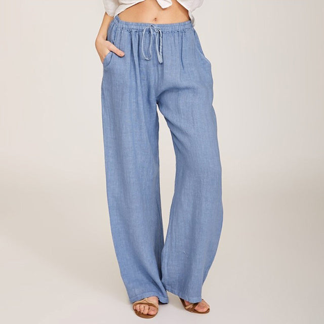 Enara - Cozy Pleated Pants