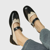 Mariska | Classic Leather Mary Jane Shoes