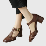 Famke | Square-Toe Sandals