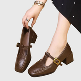 Monique | Classic French Mary Jane Shoes