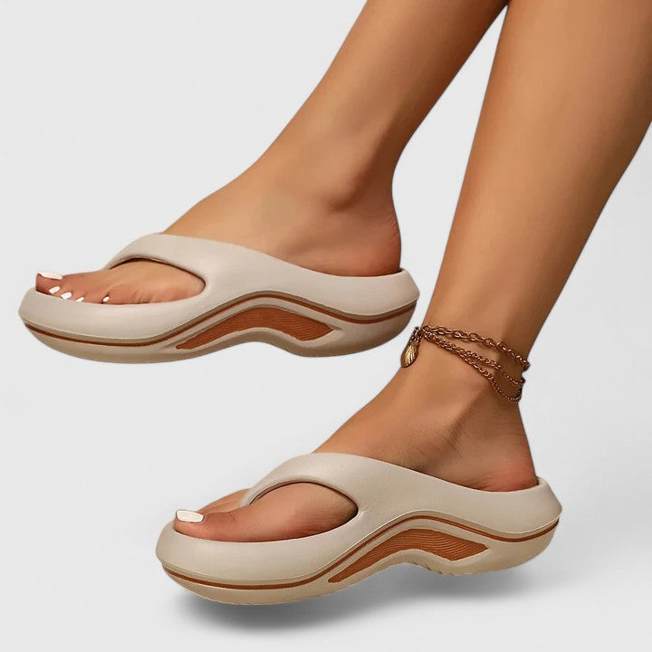 Dahlia - Breezy Slip-On Sandals