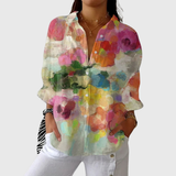 Vibrant and Airy Printed Blouse