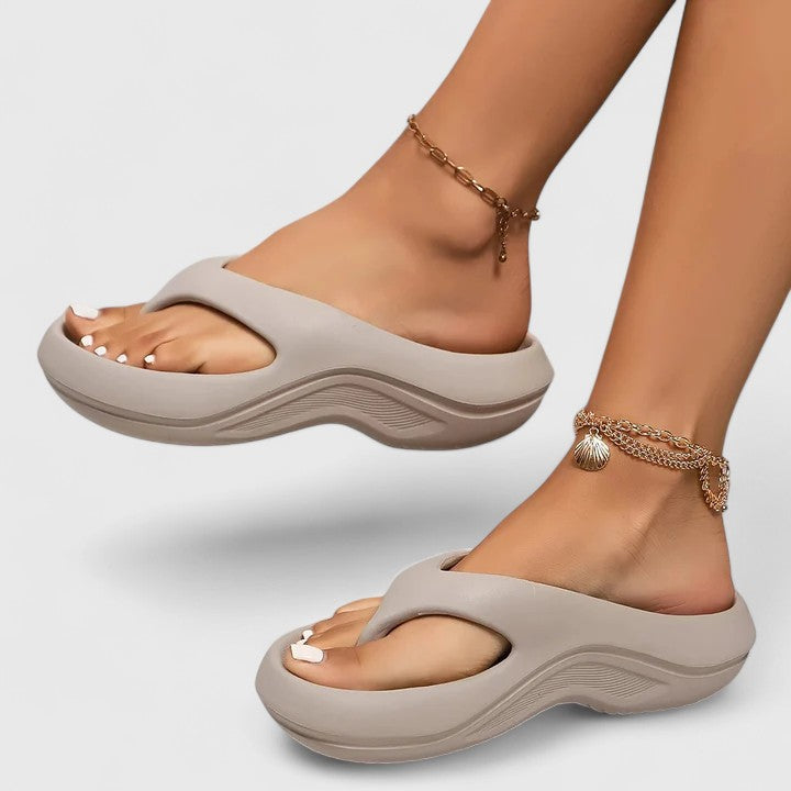 Dahlia - Breezy Slip-On Sandals
