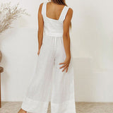 Megan - Sleek Minimalist Top with Flared Trousers