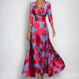 Emily | Graceful Floral Gown