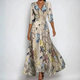 Emily | Graceful Floral Gown