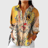 Vibrant and Lightweight Printed Blouse