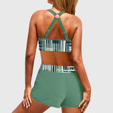 Janelle | Ribbed High-Waisted Bikini