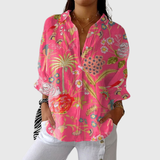 Vibrant and Lightweight Printed Blouse