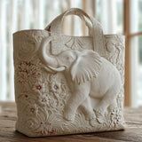 Elephant-Inspired Artisan Tote