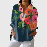 Vibrant and Lightweight Printed Blouse