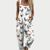 Elena | Comfortable Mono Print with Playful Patterns