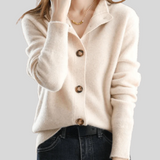 Claire | Vintage-Inspired Cashmere Cardigan