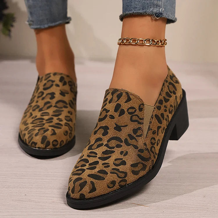 Angélique™ Leopard Print Moccasins