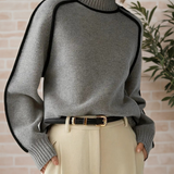 Women's Stylish High-Neck Jumper