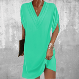 Minetta - Chic Dress with Concealed Belly Design