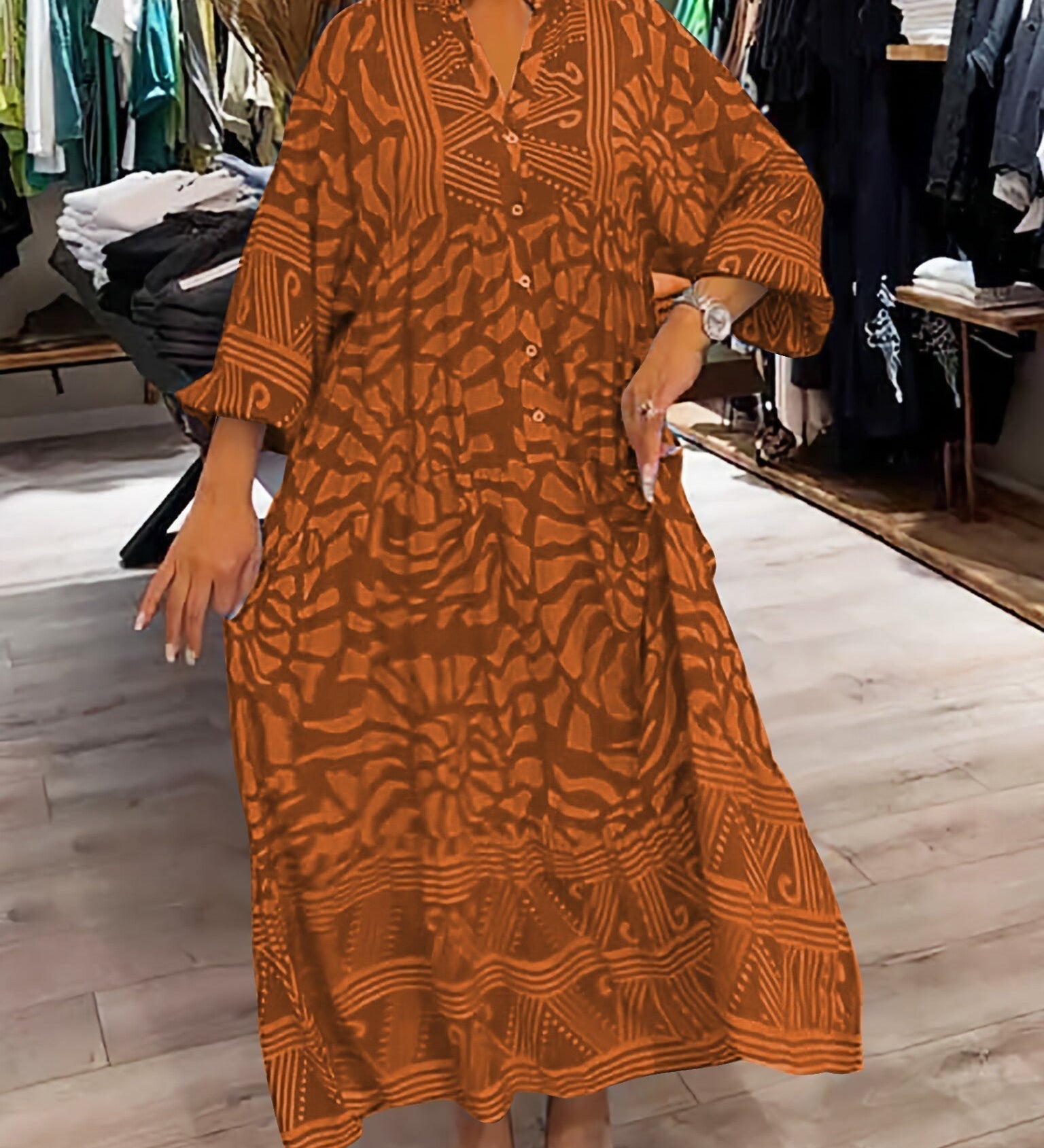 Carmilla - Colorful Patterned Dress
