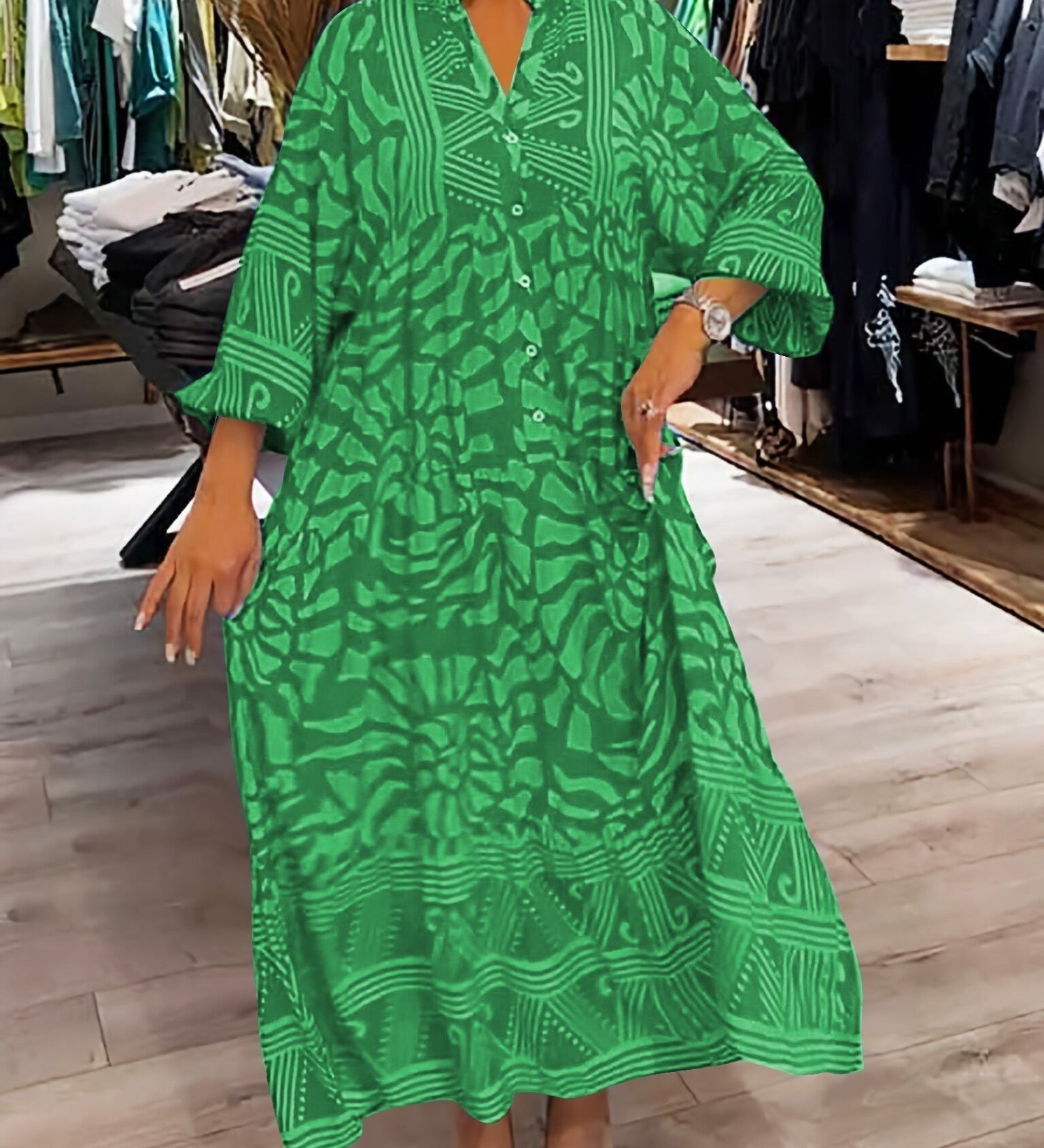 Carmilla - Colorful Patterned Dress