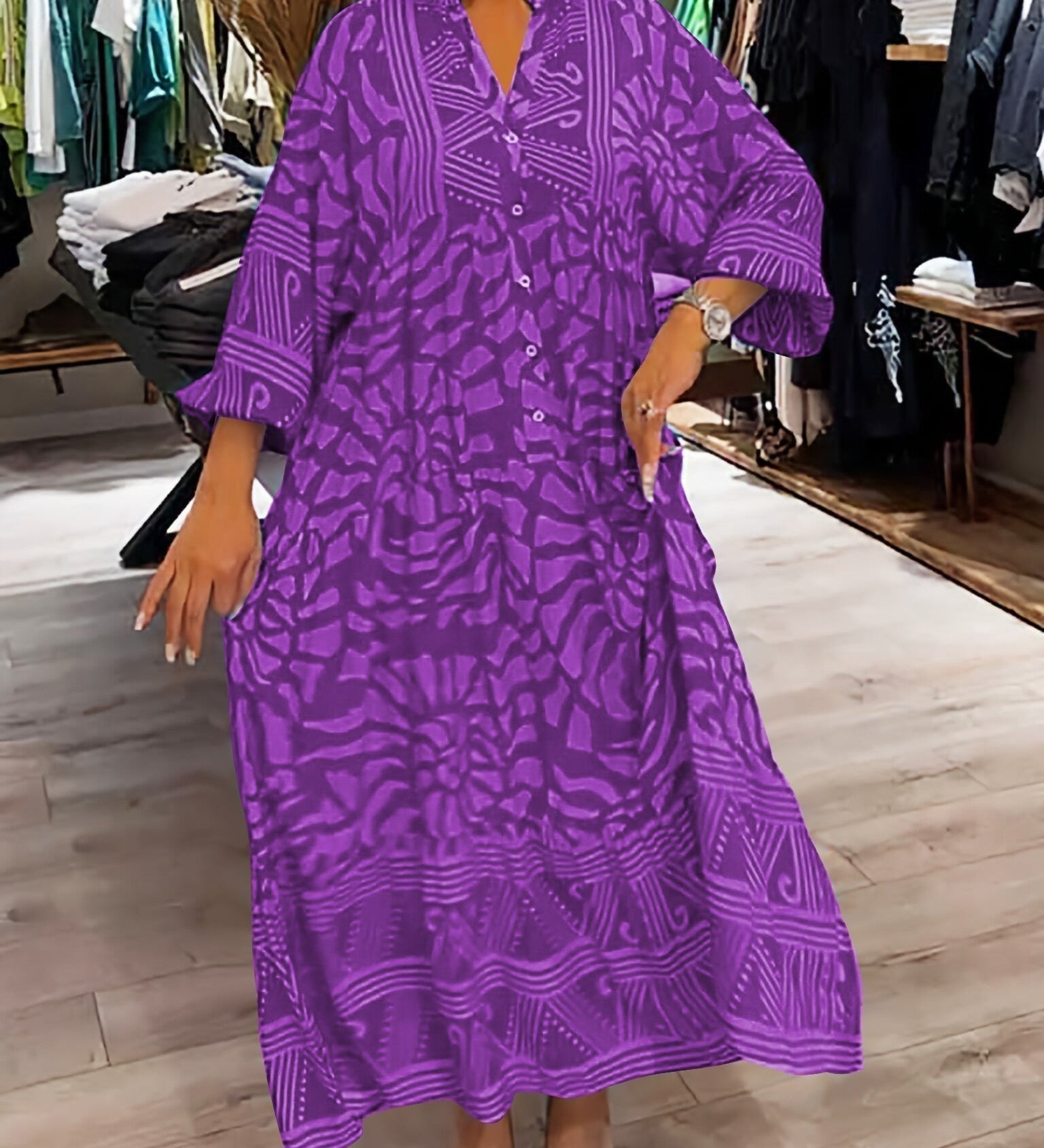Carmilla - Colorful Patterned Dress