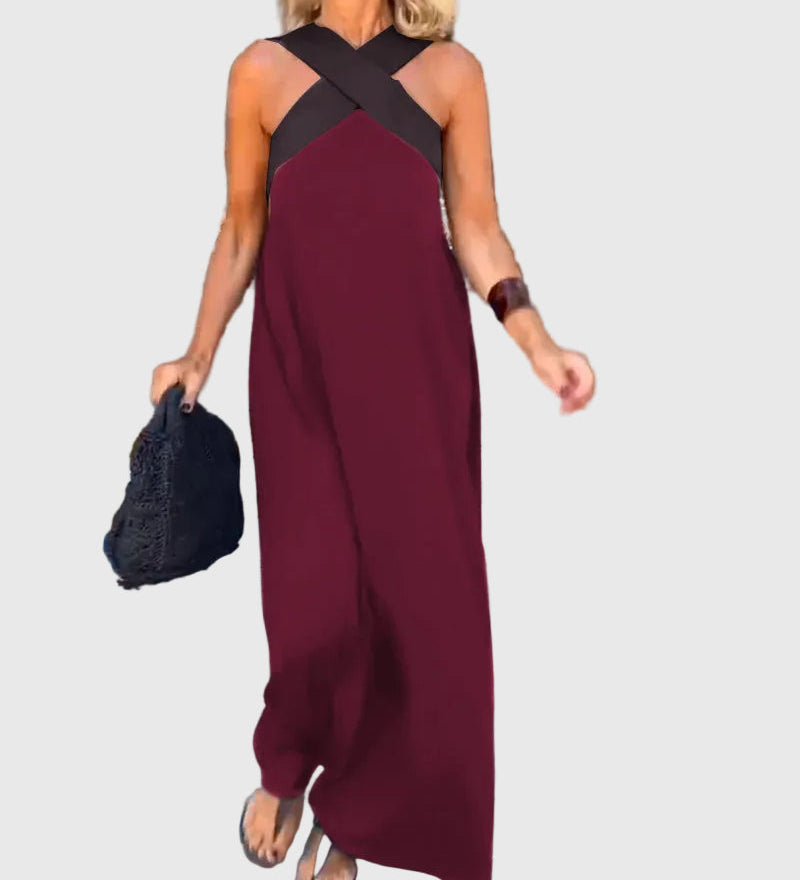 Elena | Graceful Maxi Dress with Flowing Design