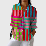 Vibrant and Airy Printed Blouse