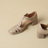 Famke | Square-Toe Sandals