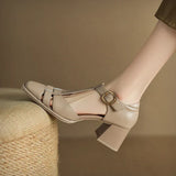 Famke | Square-Toe Sandals