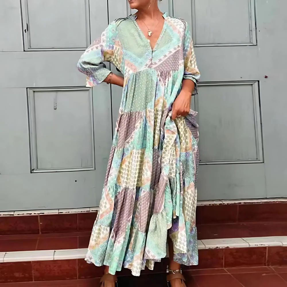 Florentina - Chic Printed Dress