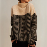 Norah | Stand-Up Collar Cotton Pullover