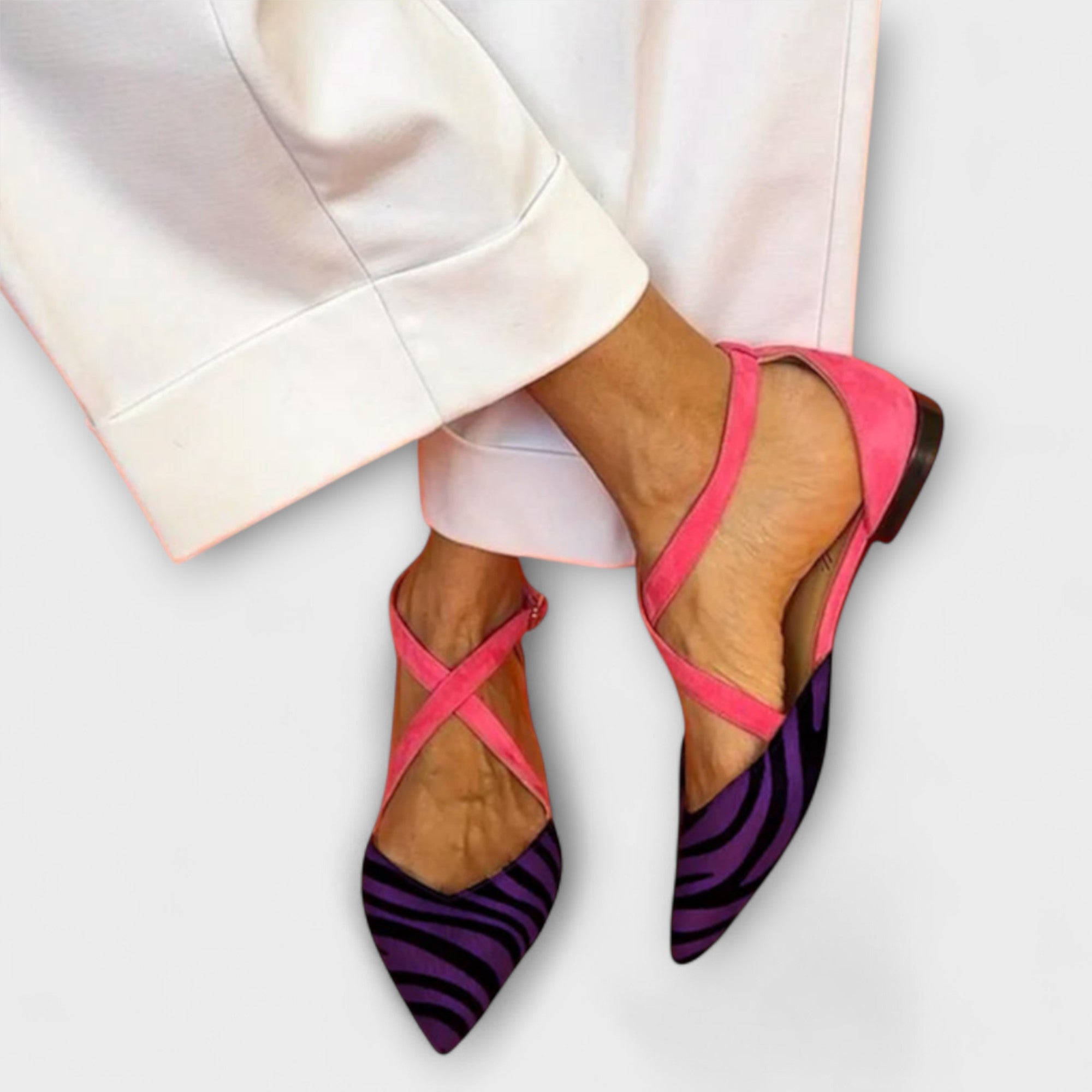 Fenna™ | Buckled Slip-On Shoes