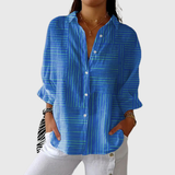 Vibrant Printed Blouse in Lightweight Fabric