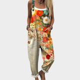 Beatriz | Cozy Floral Pattern Jumpsuit