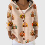 Cozy Knit Hoodie Cardigan