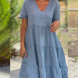Bexley - Relaxed V-Neck Summer Dress