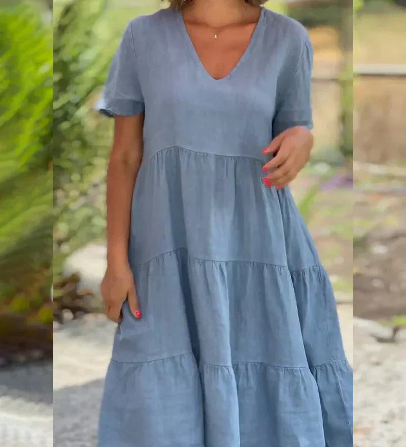 Bexley - Relaxed V-Neck Summer Dress