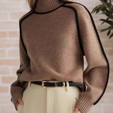 Women's Stylish High-Neck Jumper