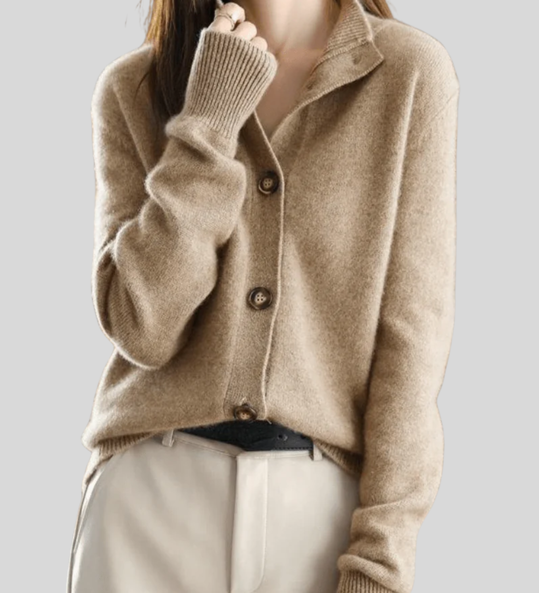 Claire | Vintage-Inspired Cashmere Cardigan