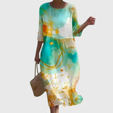 Hayley™ | Chic Floral Maxi Dress