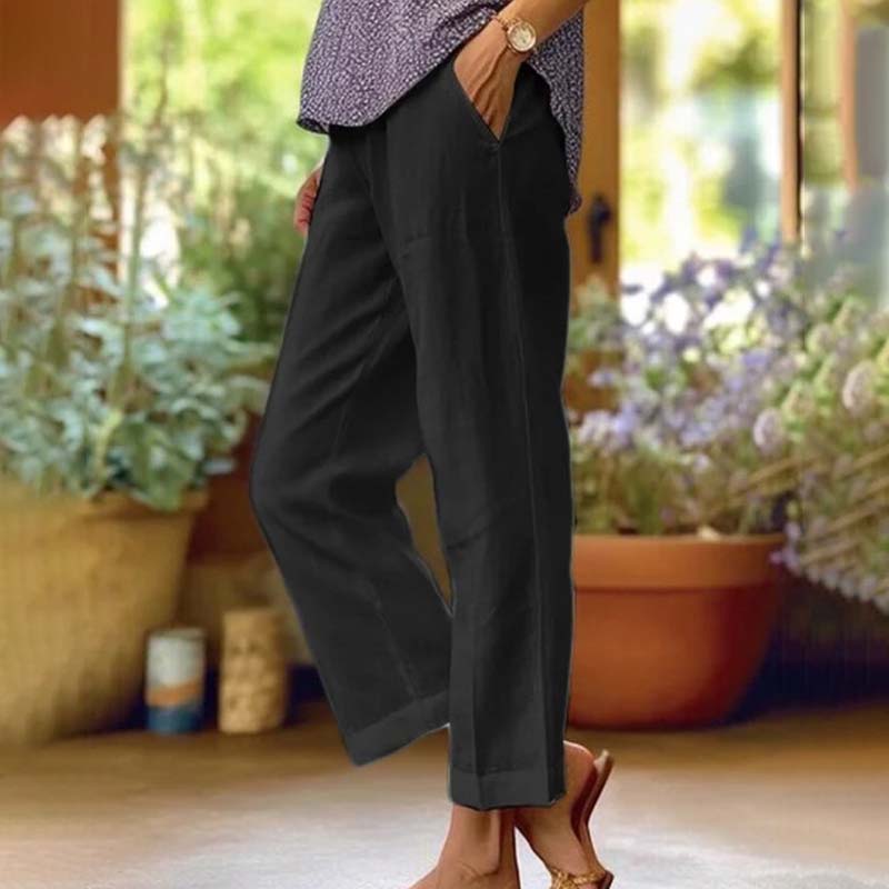 Vayla - Classic Relaxed Fit Trousers