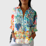 Vibrant and Lightweight Printed Top