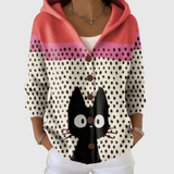 Cozy Knit Hoodie Cardigan