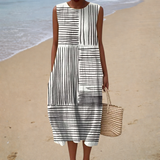 Cozy Sleeveless Summer Dress