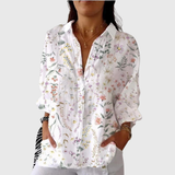 Vibrant and Airy Printed Blouse