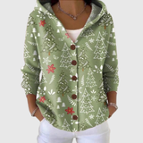 Cozy Knit Hoodie Cardigan
